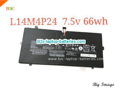 LENOVO YOGA 4 Pro(YOGA900) Battery 8800mAh, 66Wh  7.5V Black Li-Polymer