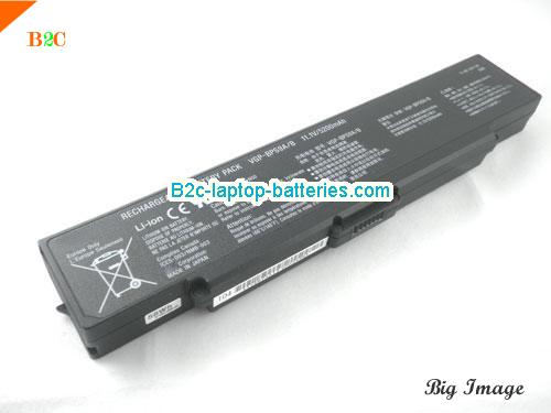 SONY VAIO VGN-SZ84PS Battery 4800mAh 11.1V Black Li-ion