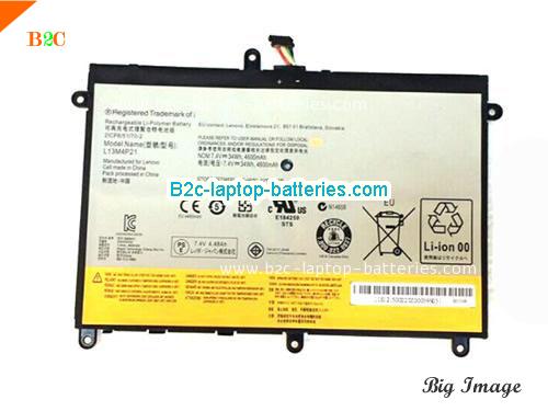 LENOVO Yoga 2 11 Battery 4600mAh, 34Wh  7.4V Black Li-Polymer