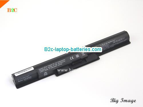 SONY SVF15316SCB Battery 2600mAh, 33Wh  14.8V Black Li-ion