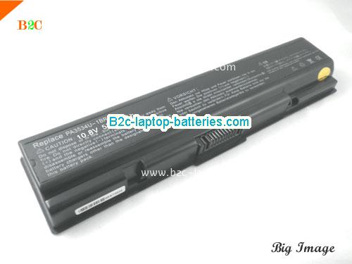 TOSHIBA Satellite A500-040 Battery 5200mAh 10.8V Black Li-ion