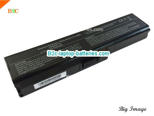 TOSHIBA Satellite A660 Series Battery 5200mAh 10.8V Black Li-ion