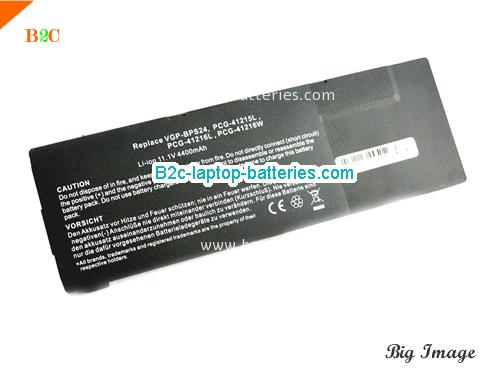 SONY SVS13135CV Battery 4400mAh 11.1V Black Li-ion