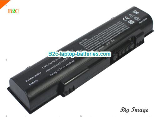 TOSHIBA Qosmio F750 PQF75A-02Y00Q Battery 5200mAh 10.8V Black Li-ion