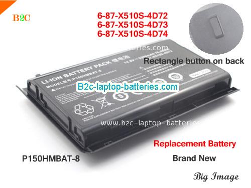 SAGER 6-87-X510S-4D73 Battery 5200mAh 14.8V Black Li-ion