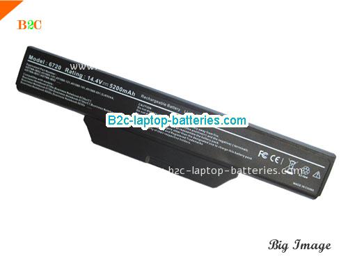 HP Business Notebook 6830s Battery 5200mAh 14.4V Black Li-ion