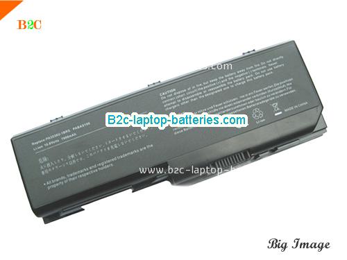 TOSHIBA Satellite L355 Series Battery 6600mAh 10.8V Black Li-ion