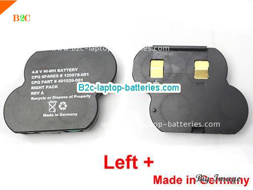 COMPAQ 401027-001 Battery 100mAh 4.8V Black Ni-MH