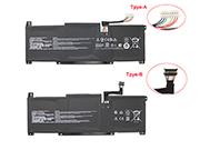 Genuine MSI BTY-M491 Battery 3ICP6/71/74 11.4V Li-Polymer 52.4Wh, Li-ion Rechargeable Battery Packs