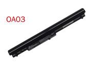 Original HP 0A04 battery 11.1V 2612mAh, 31Wh  Black