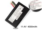 Original GETAC GI5KN-00-13-3S1P-0 battery 11.4V 4100mAh, 46.74Wh  Black