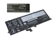 Original LENOVO 3ICP6/38/64-2 battery 11.4V 4220mAh, 48Wh  Black