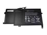 Replacement HP 681951-001 battery 14.8V 4000mAh, 60Wh  Black