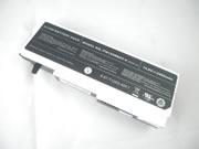 Original CLEVO TN120RBAT-4 battery 14.8V 2400mAh Black and White