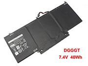 For p16t -- Genuine DELL XPS P16T Laptop Battery 40Wh, 7.4V, Black , Li-Polymer