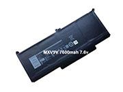 For 7400 -- Genuine DELL 451-BCJG Laptop Battery 7500mAh, 60Wh , 7.6V, Black , Li-Polymer