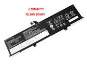 For poner X1 EXTREME 3RD GEN (TYPE -- Genuine LENOVO 5B10X19049 Laptop Battery 5235mAh, 80Wh , 15.36V, Black , Li-Polymer