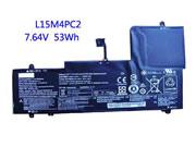 For Yoga 710 151KB -- Genuine LENOVO Yoga 710-15IKB(80V5) Laptop Battery 6360mAh, 53Wh , 7.6V, Black , Li-ion