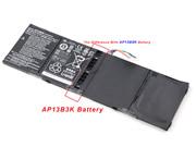 Original ACER AP13B8K battery 15V 3460mAh, 53Wh  Black