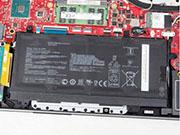 Genuine ASUS GU501GM Laptop Battery 3605mAh, 55Wh , 15.4V, Black , Li-Polymer