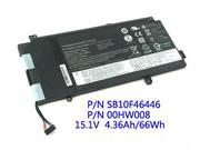 Lenovo ThinkPad Yoga 15 00HW008 00HW009 SB10F46447 PC Battery