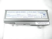 Original CLEVO M520GBAT-4 battery 14.8V 2400mAh Sliver