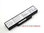 Original ASUS A32-N71 battery 10.8V 4400mAh, 48Wh  Black