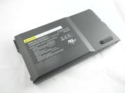 Replacement CLEVO 87-M45CS-4D4A battery 11.1V 4400mAh Black