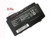 Original MECHREVO GE5SN-00-01-3S2P-1 battery 10.8V 4400mAh, 47.52Wh  Black