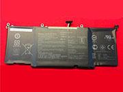 For ASUS-GL502V -- Genuine ASUS 4ICP7/60/80 Laptop Battery 4110mAh, 64Wh , 15.2V, Black , Li-ion