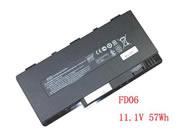 Original HP HSTNN-UBOL battery 11.1V 57Wh Black