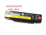 Original LENOVO 45N1760 battery 10.8V 48Wh Black