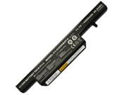 Original CLEVO C4500BAT-6 battery 11.1V 4400mAh, 48.84Wh  Black