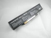 Original CLEVO M660BAT-6 battery 10.8V 7200mAh, 77.76Wh  Black