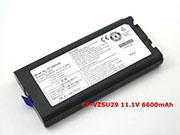 Original PANASONIC CF-VZSU29 battery 11.1V 6600mAh Black