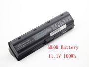 Original HP HSTNN-YB0X battery 11.1V 100Wh Black