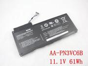 Original SAMSUNG AA-PN3VC6B battery 11.1V 61Wh Black