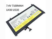 New Genuine L12L4P62 Battery Fro Lenovo  Ideapad U430 U530 Touch Laptop