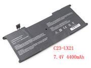 Replacement ASUS C23UX21 battery 7.4V 4800mAh, 35Wh  Black