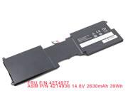 Replacement LENOVO 42T4977 battery 14.8V 2630mAh, 39Wh  Black