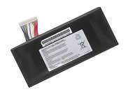 Replacement MSI MS-1784 battery 11.1V 6600mAh, 73Wh  Black