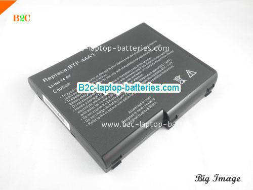  image 1 for Acer BTP-44A3, MS2111, Aspire 1200 1400 1600 Series Laptop Battery 12-Cell, Li-ion Rechargeable Battery Packs