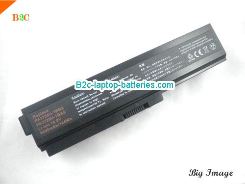  image 1 for PA3819U-1BRS Battery, $51.15, TOSHIBA PA3819U-1BRS batteries Li-ion 10.8V 8800mAh Black