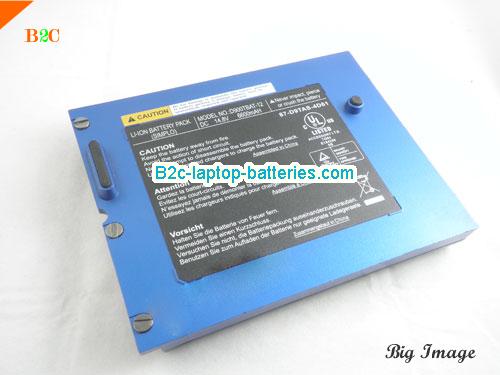  image 1 for Clevo D900TBAT-12 87-D9TAS-4D61 Battery for PortaNote D900 D900K series Laptop 6600mAh 12-Cell Blue, Li-ion Rechargeable Battery Packs
