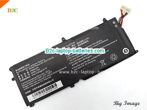  image 1 for NV6351702S Battery, $37.96, CHUWI NV6351702S batteries Li-ion 7.6V 3500mAh, 26.6Wh  Black