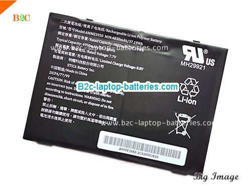  image 1 for 2ICP4/77/99 Battery, $84.16, ZEBRA 2ICP4/77/99 batteries Li-ion 7.7V 4830mAh, 37.19Wh  Black