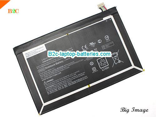  image 1 for 799168-001 Battery, $47.96, HP 799168-001 batteries Li-ion 3.8V 9750mAh, 37Wh  Black