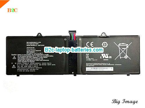  image 1 for LBK722WE Battery, $46.86, LG LBK722WE batteries Li-ion 7.6V 36.86Wh, 4.8Ah 