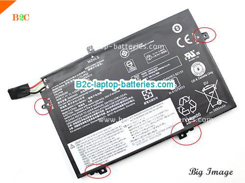  image 1 for 01AV463 Battery, $53.15, LENOVO 01AV463 batteries Li-ion 11.1V 3880mAh, 45Wh , 4.05Ah Black