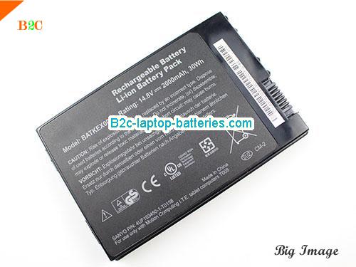  image 1 for Motion BATKEX00L4, 4UF103450-1-T0158, Motion computing I.T.E. tablet computers T008 Battery 14.8V 4-Cell, Li-ion Rechargeable Battery Packs